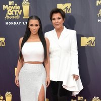 Kim Kardashian y Kris Jenner en los MTV Movie & TV Awards 2018