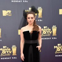 Katherine Langford en los Premios MTV de cine y televisión de 2018