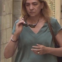 Primeras imágenes de la Infanta Cristina tras el ingreso en prisión de Iñaki Urdangarin