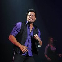 Chayanne durante un concierto en Madrid en el año 2010