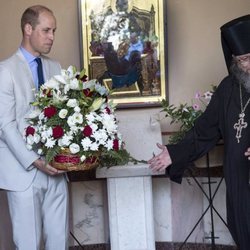 El Príncipe Guillermo visita la tumba de su bisabuela, la Princesa Alicia de Grecia, en Jerusalén