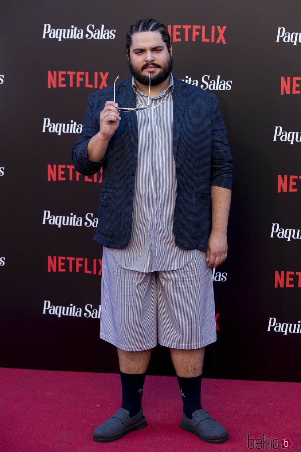 Brays Efe en la premiere de la segunda temporada de 'Paquita Salas'