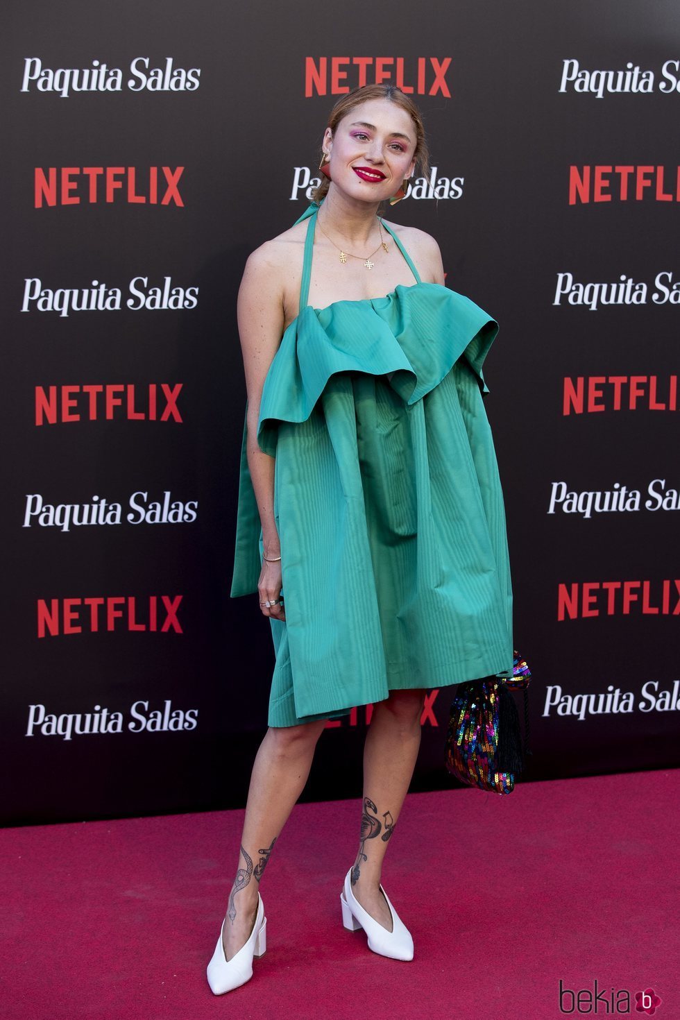 Miranda Makaroff en la premiere de la segunda temporada de 'Paquita Salas'