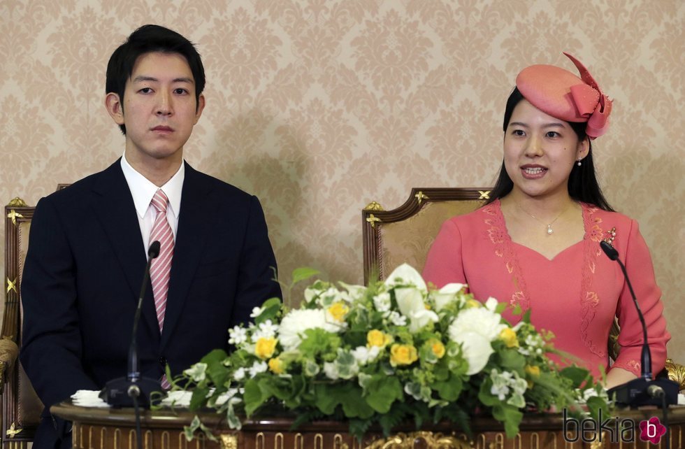 La Princesa Ayako de Takamado y Kei Moriya hacen oficial su compromiso