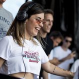 Dulceida haciendo de DJ durante el 'Dulceweekend 2018'