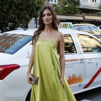 Sara Carbonero llegando a los Elle Gourmet Awards 2018