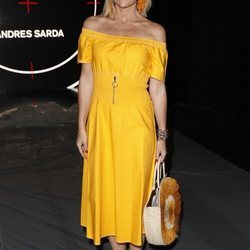 Fiona Ferrer en el front row de Andrés Sardá en Madrid Fashion Week primavera/verano 2019
