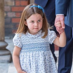 La Princesa Carlota en el bautizo del Príncipe Luis
