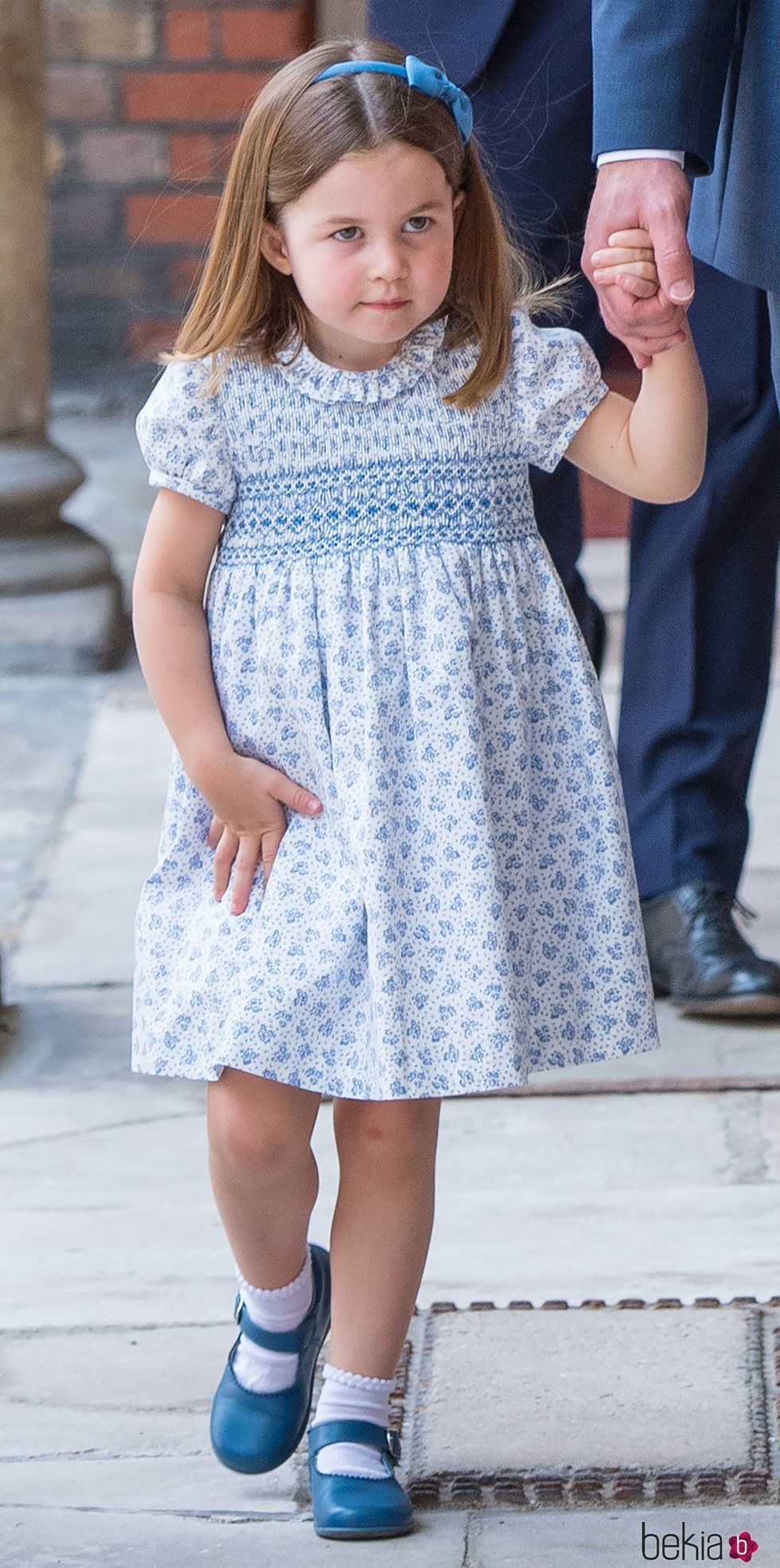 La Princesa Carlota en el bautizo del Príncipe Luis