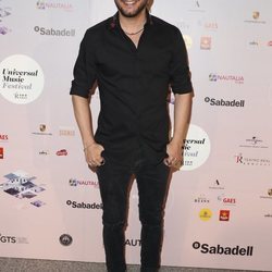 Manuel Carrasco en el concierto de Niña Pastori durante el Universal Music Festival 2018