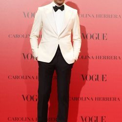 Andrés Velencoso en la fiesta del 30 aniversario de Vogue