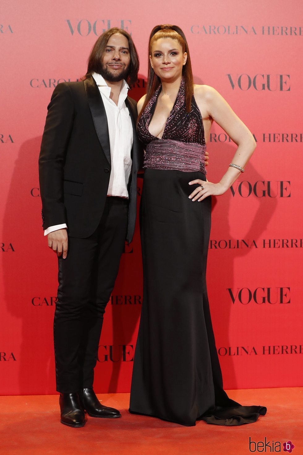 Joaquín Cortés y Mónica Moreno en la fiesta del 30 aniversario de Vogue