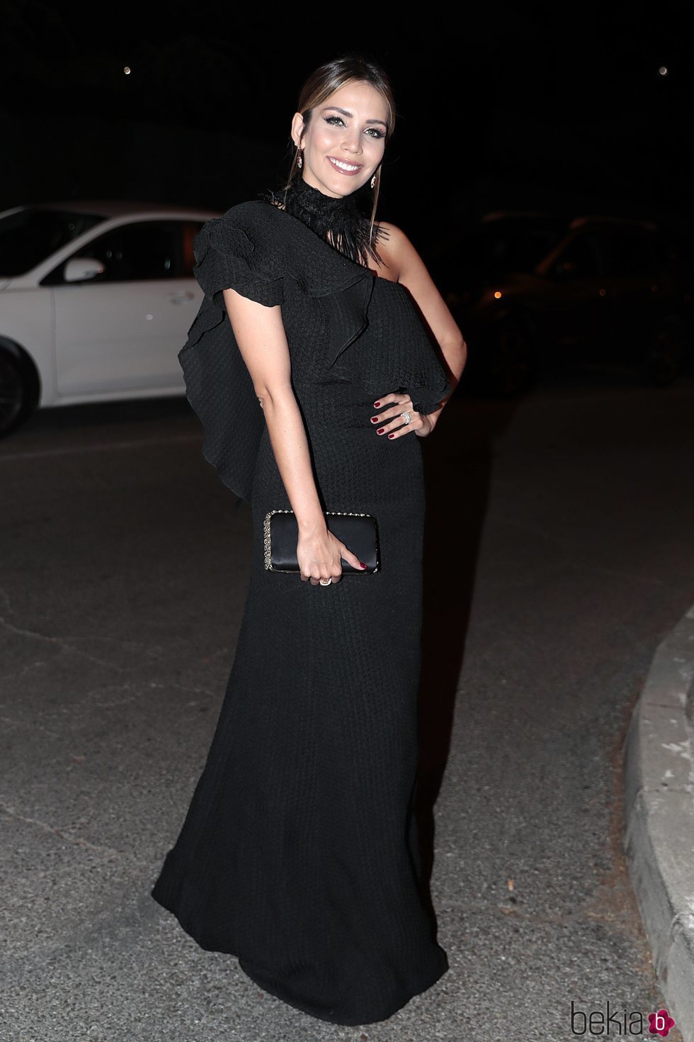 Rosanna Zanetti llegando a la fiesta del 30 aniversario de Vogue