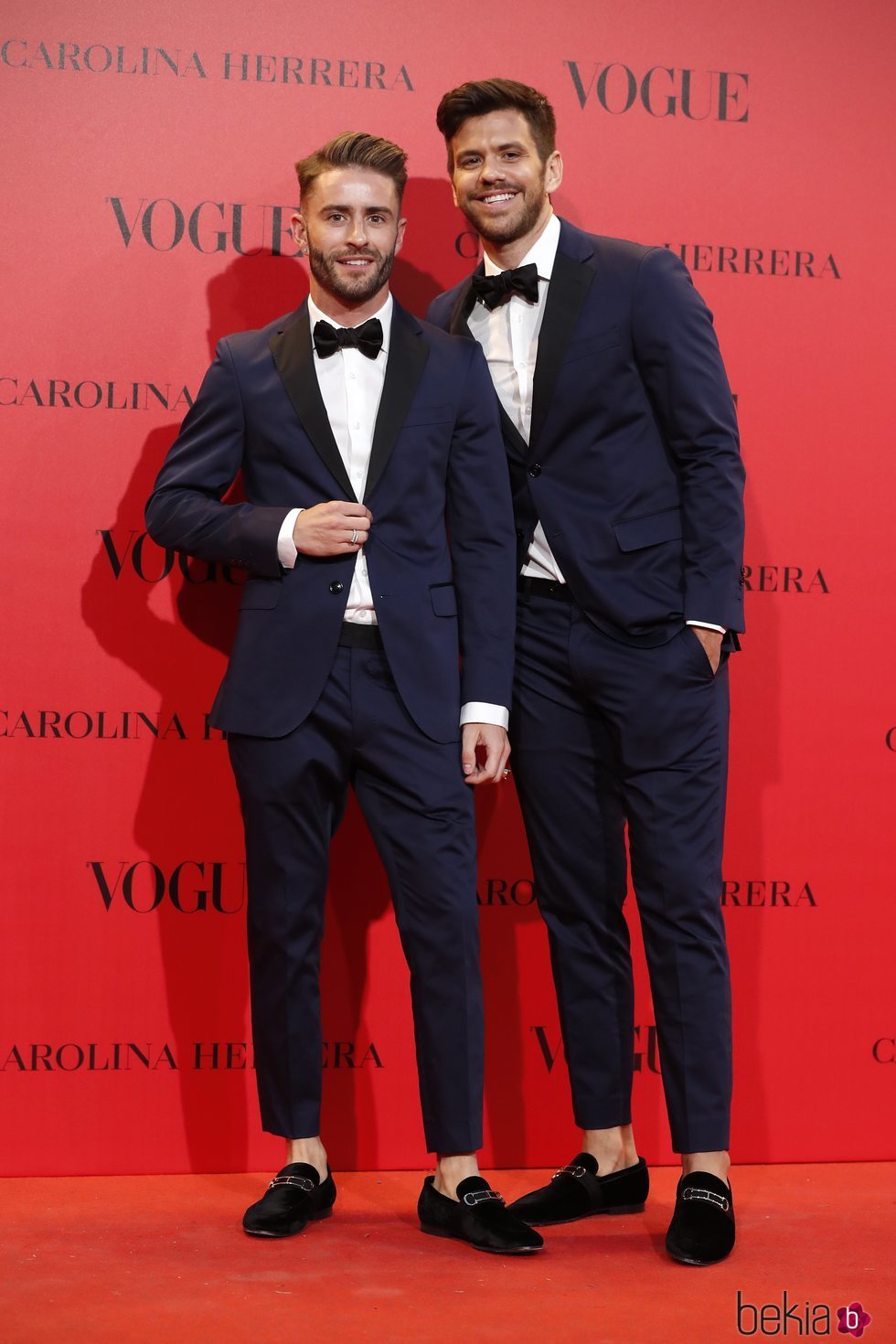 Pelayo Díaz y Andy McDougall en la fiesta del 30 aniversario de Vogue