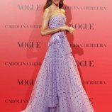 Goya Toledo en la fiesta del 30 aniversario de Vogue