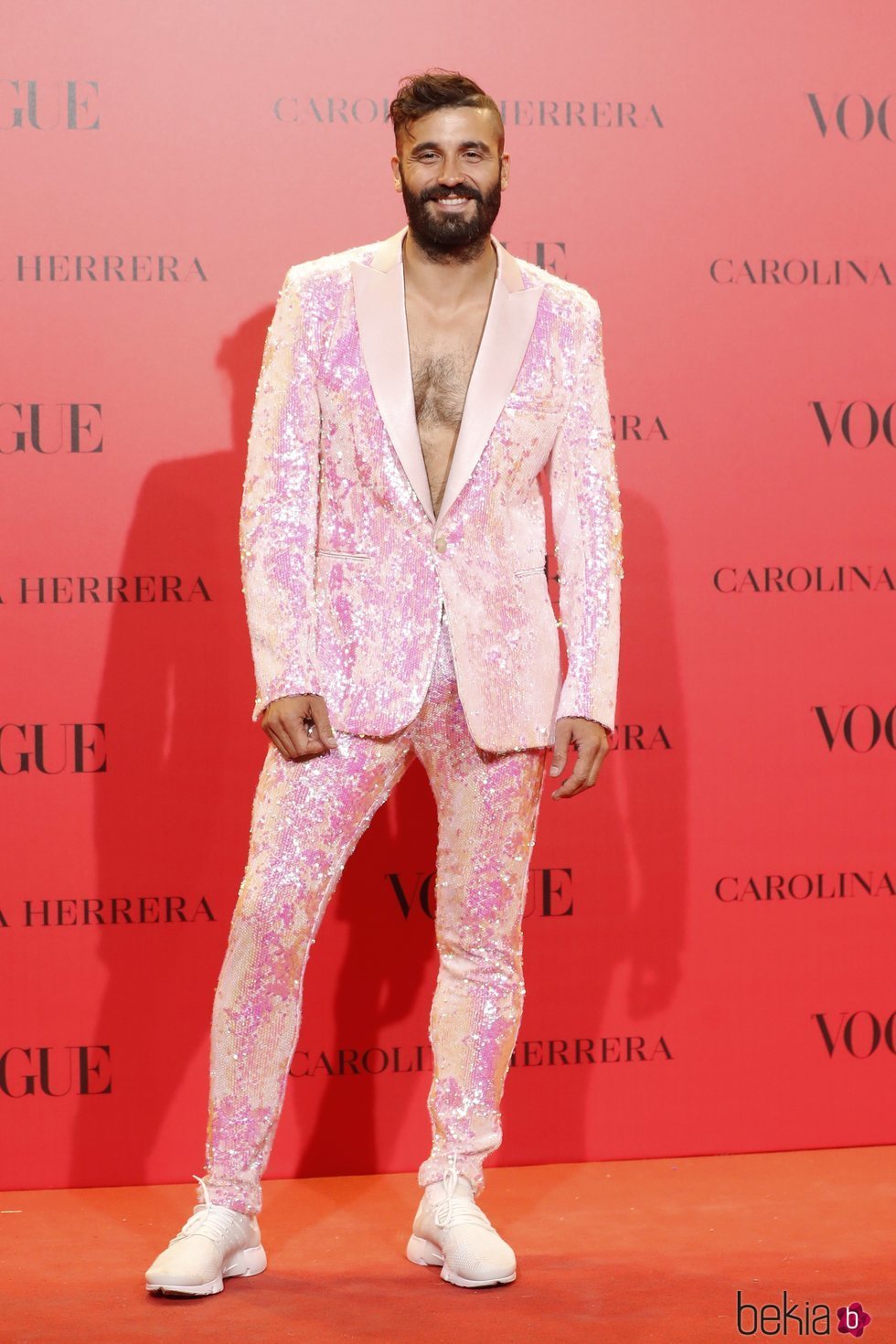Álex García en la fiesta del 30 aniversario de Vogue