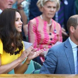 Los Duques de Cambridge acuden a la final masculina de Wimbledon 2018