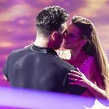 David Bustamante y Yana Olina, muy cariñosos en la gala final de 'Bailando con las estrellas'