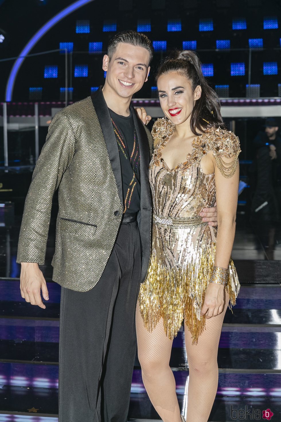 Patry Jordán y Rubén Salvador en la gala final de 'Bailando con las estrellas'
