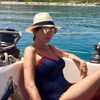Ana Rosa Quintana disfrutando de unas vacaciones en Cádiz