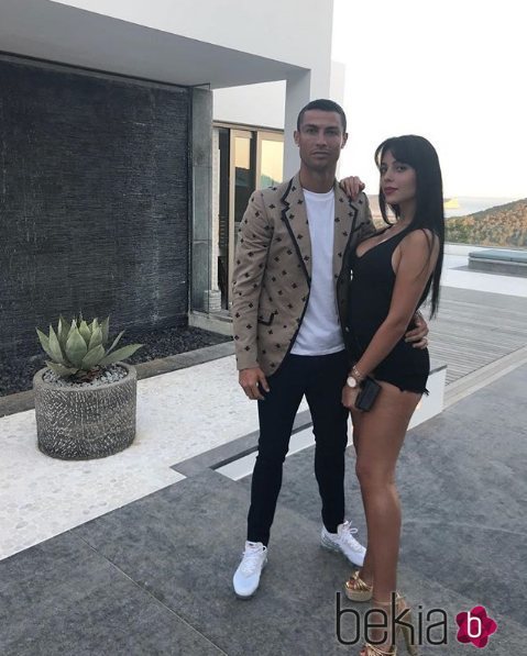 Cristiano Ronaldo y Georgina Rodríguez de vacaciones