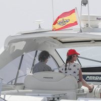 La Reina Sofía y la Infanta Elena en las aguas de Mallorca por la Copa del Rey de Vela