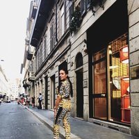 Georgina Rodríguez paseando por Milán