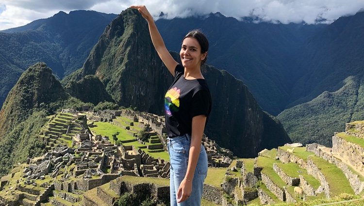 Cristina Pedroche disfrutando de sus vacaciones en Perú