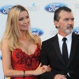 Antonio Banderas y Nicole Kimpel se mostraron muy cómplices durante la Gala Starlite de Marbella 2018