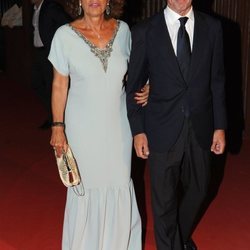 José María Aznar y Ana Botella en la Gala Starlite de Marbella 2018