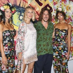 Carles Puyol y Vanesa Lorenzo en la 'Flower Power' 2018 en Ibiza