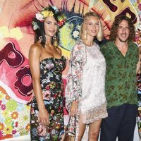 Carles Puyol y Vanesa Lorenzo en la 'Flower Power' 2018 en Ibiza