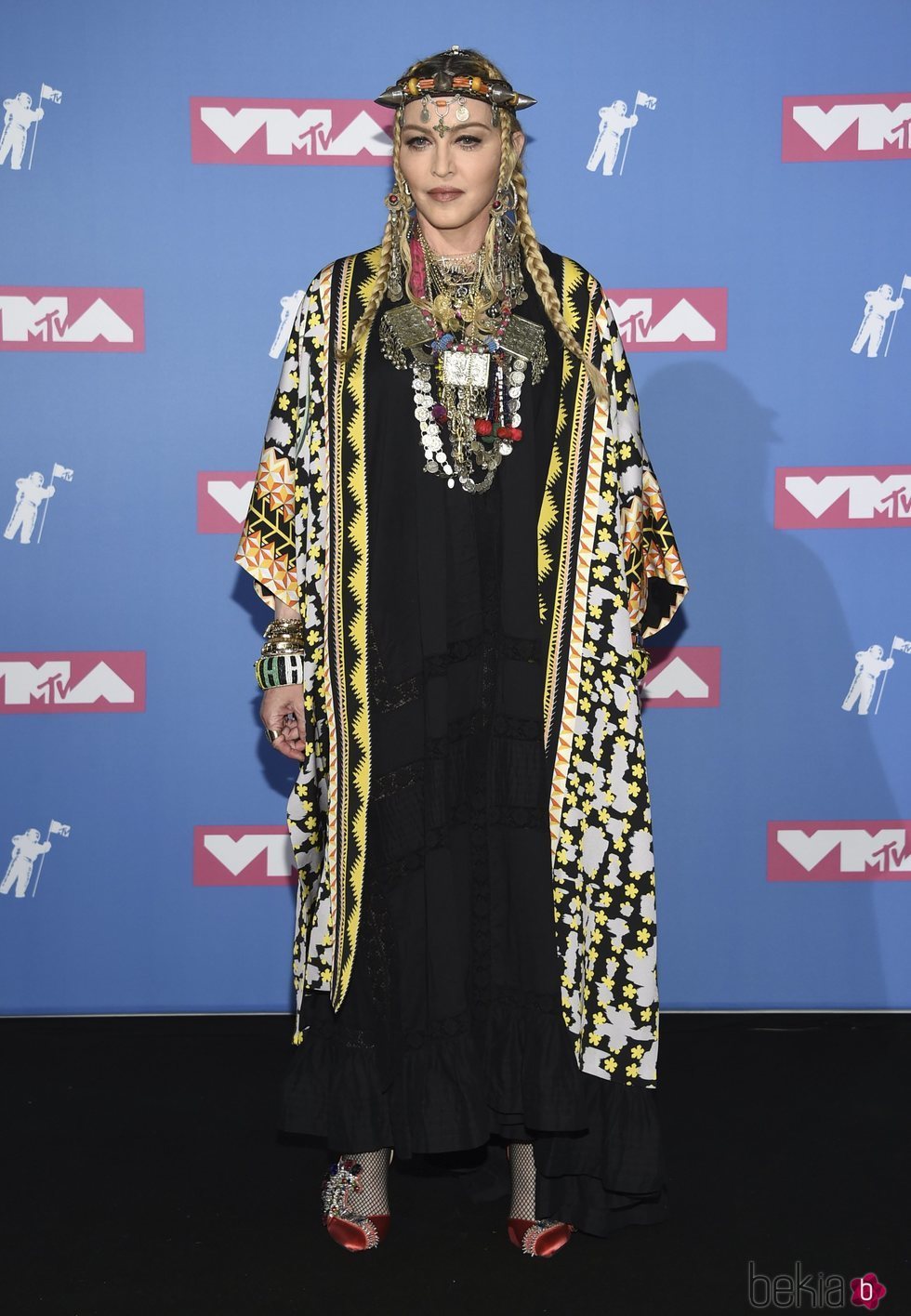 Madonna en la alfombra roja de los VMAs 2018