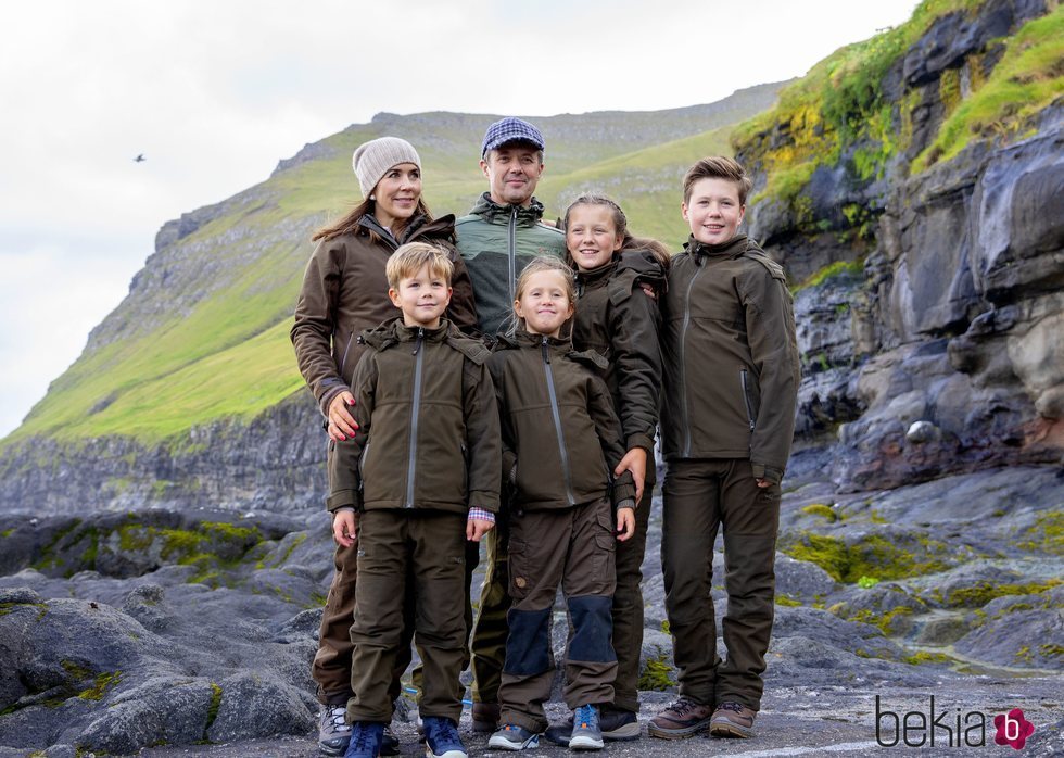 La Familia Real danesa de visita oficial en las Islas Faroe