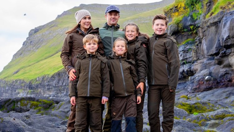 La Familia Real danesa de visita oficial en las Islas Faroe