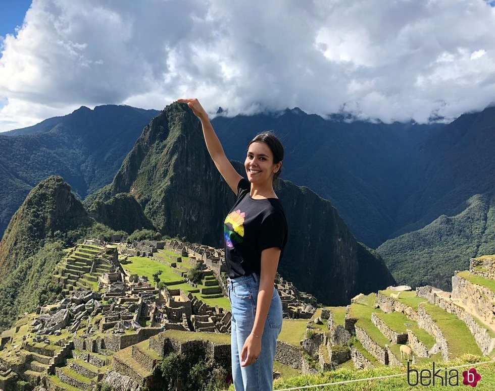Cristina Pedroche en el Machu Picchu