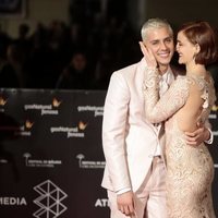 Eduardo Casanova y Ana Polvorosa en el Festival de Cine de Málaga de 2017