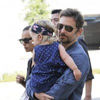 Bradley Cooper, todo un padrazo con su hija Lea en el Festival de Venecia 2018