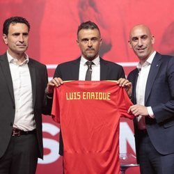 Luis Enrique presentado como técnico de la Selección de España