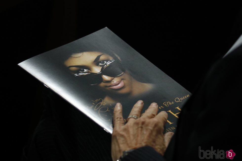 La carta de despedida del funeral de Aretha Franklin