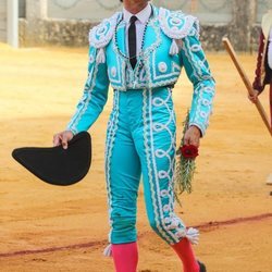 Cayetano Rivera toreando en la Goyesca 2018