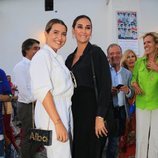 Vicky Martín Berrocal con su hija Alba Díaz en la Goyesca 2018