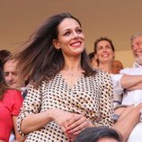 Eva González muy feliz en la Goyesca 2018