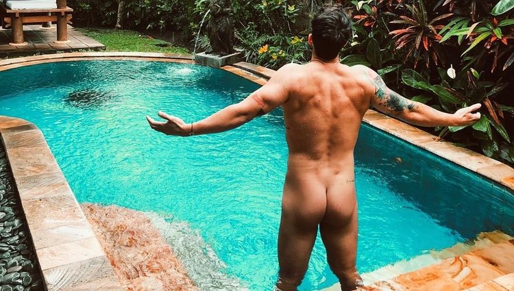 Diego Matamoros, desnudo durante su luna de miel