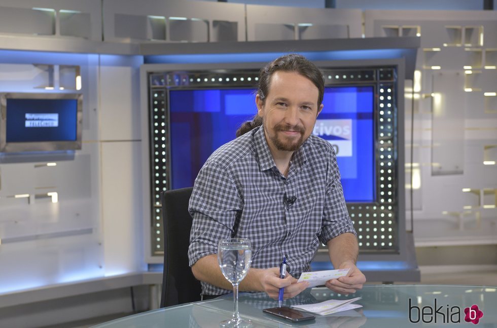 Pablo Iglesias, entrevista en Telecinco
