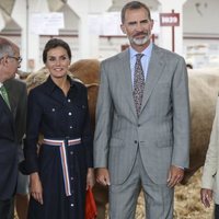 Los Reyes Felipe y Letizia en la inauguración de la Feria Agropecuaria de Salamanca