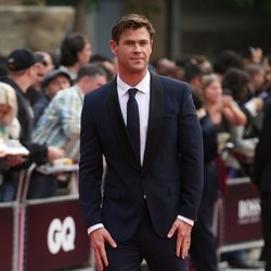 Chris Hemsworth en los Premios Hombres del año GQ 2018