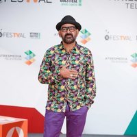 José Corbacho en la presentación de 'Tu cara me suena 7' en el FesTVal de Vitoria 2018