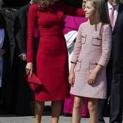 La Reina Letizia y la Infanta Sofía en Covadonga