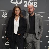 Diego Postigo y Dora Postigo en la cena de nominados de Los40 Music Awards 2018